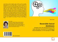 Capa do livro de Reversible lexical databases 