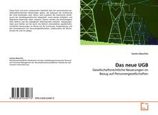 Buchcover von Das neue UGB