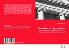 Couverture de Die verdeckte Sacheinlage