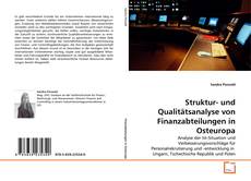 Couverture de Struktur- und Qualitätsanalyse von Finanzabteilungen in Osteuropa