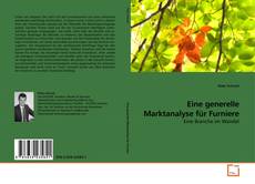 Capa do livro de Eine generelle Marktanalyse für Furniere 