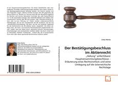 Capa do livro de Der Bestätigungsbeschluss im Aktienrecht 