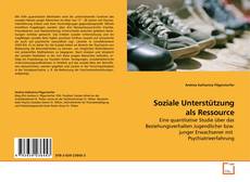 Capa do livro de Soziale Unterstützung als Ressource 