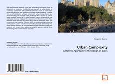 Couverture de Urban Complexity