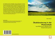 Couverture de Ökobilanzierung in der Photovoltaik