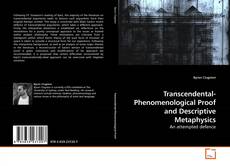 Couverture de Transcendental-Phenomenological Proof and Descriptive Metaphysics