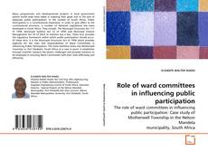 Buchcover von Role of ward committees in influencing public participation