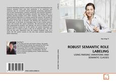 Couverture de ROBUST SEMANTIC ROLE LABELING