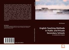 Buchcover von English Teaching Methods in Public and Private Secondary Schools