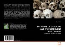 Capa do livro de THE CRIME OF GENOCIDE AND ITS SUBSEQUENT DEVELOPMENT 