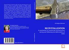 Buchcover von RECRYSTALLIZATION