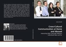 Couverture de Cross-Cultural Communication at Home and Abroad