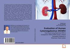 Couverture de Evaluation of Human Cytomegalovirus (HCMV)