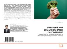 Buchcover von DIFFABILITY AND COMMUNITY-BASED EMPOWERMENT