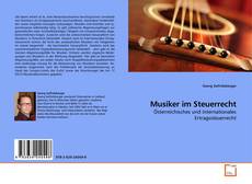 Couverture de Musiker im Steuerrecht