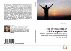 Buchcover von The effectiveness of clinical supervision