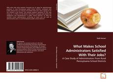 Buchcover von What Makes School Administrators Satisfied With Their Jobs?