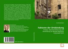 Buchcover von Faktoren der Ortsbindung