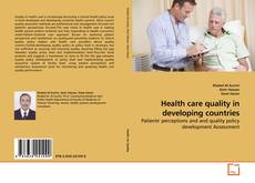 Copertina di Health care quality in developing countries