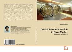 Capa do livro de Central Bank Intervention in Forex Market 