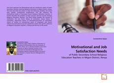 Couverture de Motivational and Job Satisfaction Needs