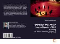 Bookcover of QALANDER BABA AULIYA Spiritual Leader of 20th Century