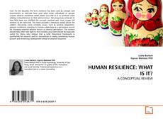 Buchcover von HUMAN RESILIENCE: WHAT IS IT?