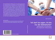 Copertina di "Ich darf nix sagen, ich bin nur der Dolmetscher"