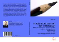Couverture de SCHULE HEUTE AUS SICHT DER LEHRERSCHAFT