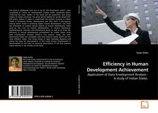 Couverture de Efficiency in Human Development Achievement