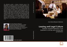 Couverture de Leasing and Legal Culture