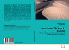 Buchcover von Inversion of 3D Seismic Dataset