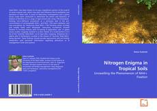 Copertina di Nitrogen Enigma in Tropical Soils