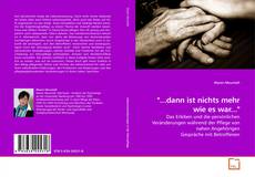 Capa do livro de "...dann ist nichts mehr wie es war..." 