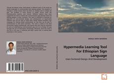 Capa do livro de Hypermedia Learning Tool For Ethiopian Sign Language 