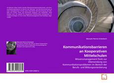 Couverture de Kommunikationsbarrieren an Kooperativen Mittelschulen