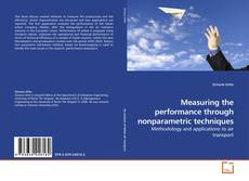 Capa do livro de Measuring the performance through nonparametric techniques 