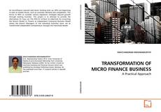 Copertina di TRANSFORMATION OF MICRO FINANCE BUSINESS