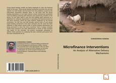 Capa do livro de Microfinance Interventions 
