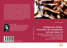Buchcover von Erfolgreiche Online-Promotion für Musikbands mit dem Web 2.0