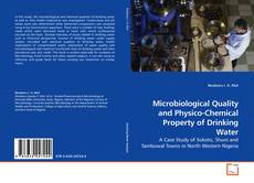 Capa do livro de Microbiological Quality and Physico-Chemical Property of Drinking Water 