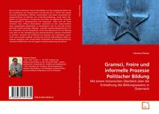 Gramsci, Freire und informelle Prozesse Politischer Bildung kitap kapağı