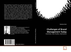 Portada del libro de Challenges of Brand Management Today