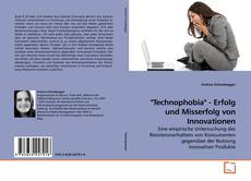 Capa do livro de "Technophobia" - Erfolg und Misserfolg von Innovationen 