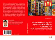 Buchcover von Chinas Entwicklung von der Planwirtschaft zum "Global Player"