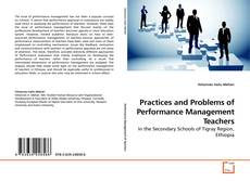 Couverture de Practices and Problems of Performance Management Teachers