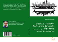 Buchcover von Executive - Legislative Relations and Democratic Governance