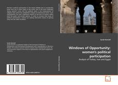 Buchcover von Windows of Opportunity: women's political participation
