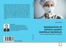 Portada del libro de IMMUNIZATION OF BUFFALO AGAINST BOOPHILUS MICROPLUS