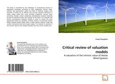 Capa do livro de Critical review of valuation models 